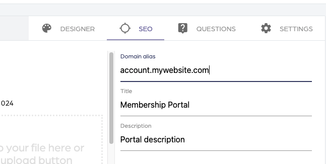 Add a subdomain: SEO configuration in SGS App