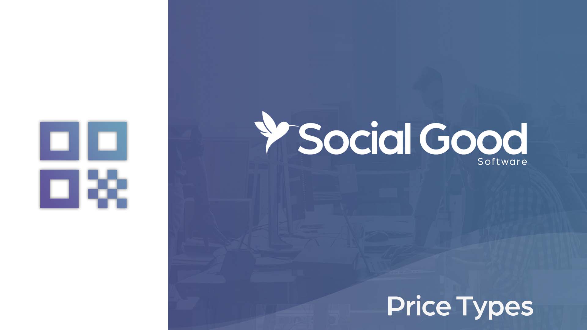 How to enable price types with Altru Social Good Software