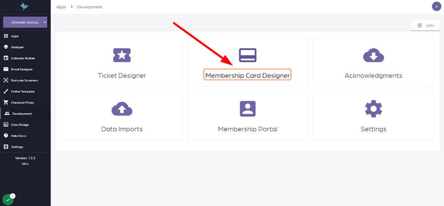 How to assign a membership level to a membership card