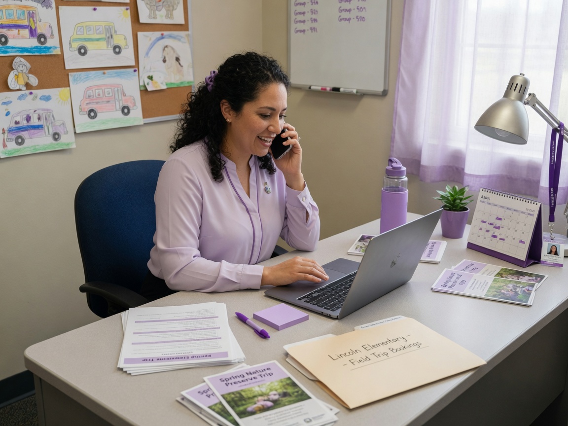 Group sales coordinator with payment link