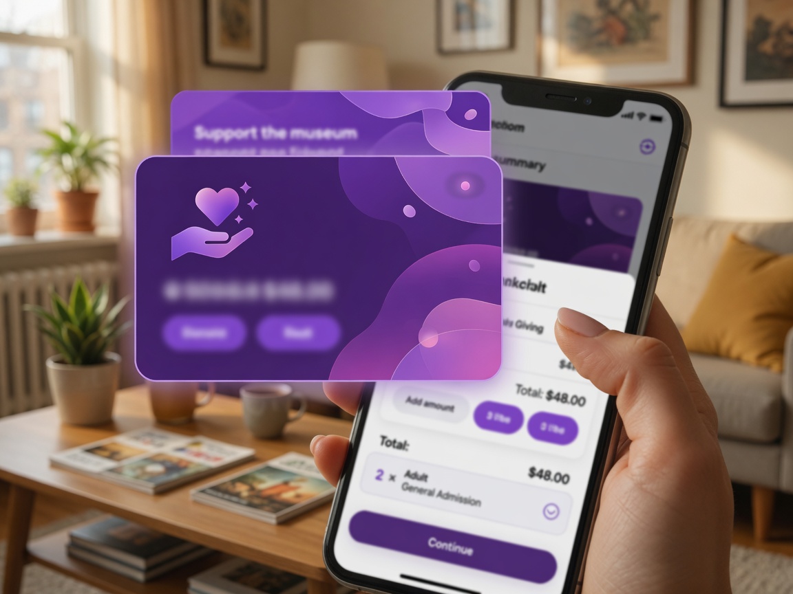 Donation ask during ticket checkout