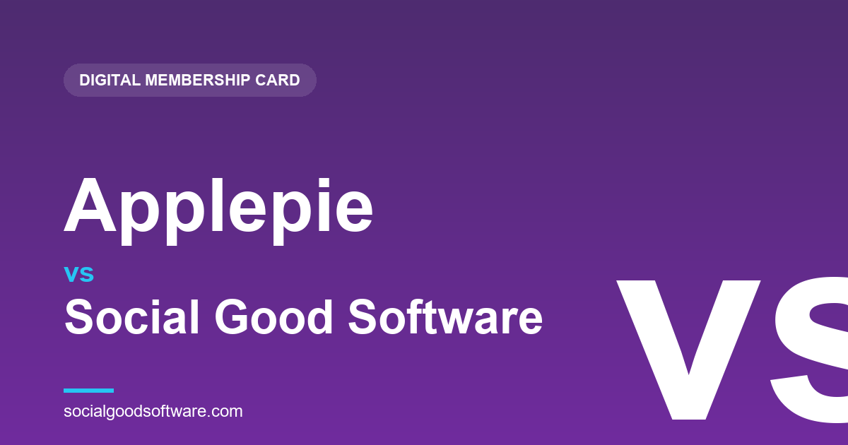 Applepie vs Social Good Software: Coffee-Shop Loyalty, or Cultural Membership?